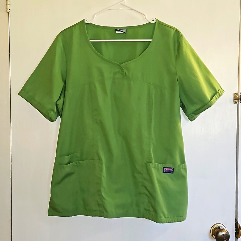 Cherokee women's workwear scrub top size large